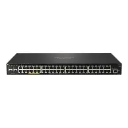 HPE Aruba 2930F 48G PoE+ 4SFP - Commutateur - C3 - Géré - 48 x 10 - 100 - 1000 (PoE+) + 4 x Gigabit SFP (... (JL557AABB)_2